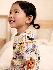 Patchwork multicolor - Pijamas de Halloween con personajes (9meses -12año) - Imagen 4 de 5