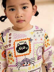 Patchwork multicolor - Pijamas de Halloween con personajes (9meses -12año) - Imagen 5 de 5