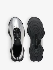 Lacoste Silver Lacoste Tennis Ballerina Trainers - Image 5 of 8