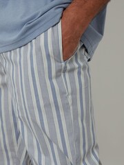 Threadbare Blue Stripe T-Shirt & Pyjama Bottoms Set - Image 5 of 5