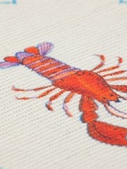 Furn Set of 4 Multicolour Brunch Stripes Indoor/Outdoor Placemats Table Cloths - Image 3 of 5