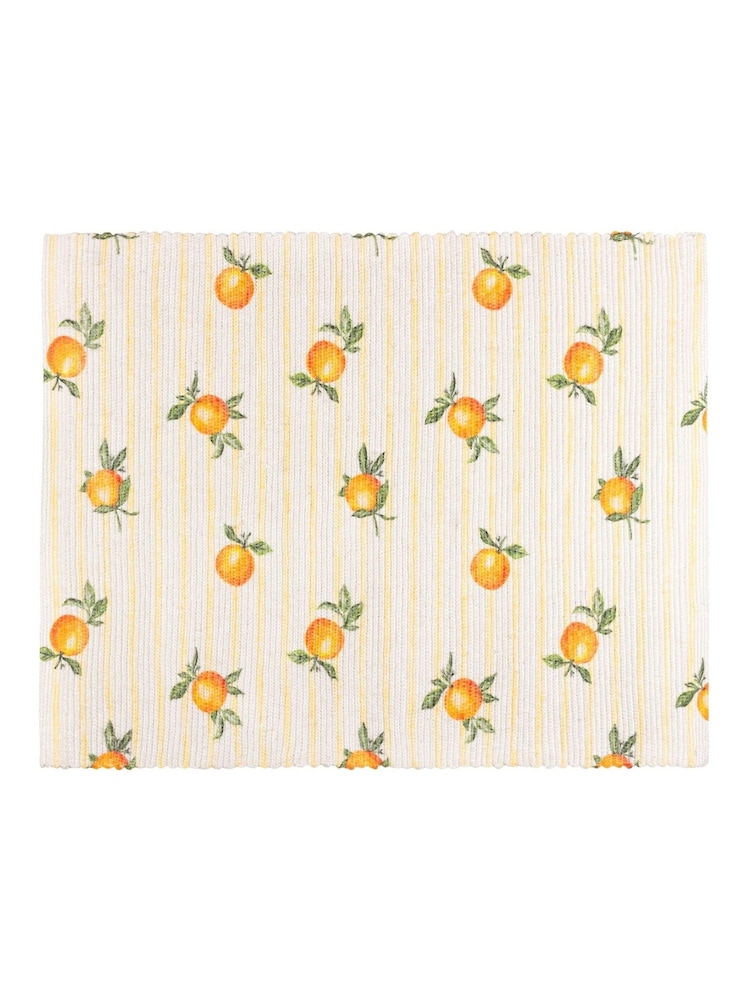 Furn Set of 4 Fruits Oranges Indoor/Outdoor Placemats - Image 2 of 4