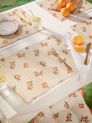 Furn Set of 4 Fruits Oranges Indoor/Outdoor Placemats - Image 3 of 4