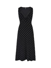 Pour Moi Sofa Loves Lace Hidden Mesh Support Soft Jersey Midi Chemise - Imaginea 3 din 4