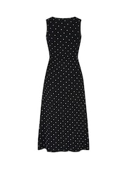 Pour Moi Sofa Loves Lace Hidden Mesh Support Soft Jersey Midi Chemise - Imaginea 4 din 4