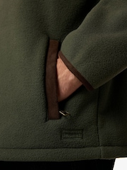Hunter Green Mens Originals Microfleece 1/4 Zip - Image 4 of 4
