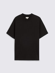 MOSS Black Heavy Weight Cotton T-Shirt - Image 4 of 4