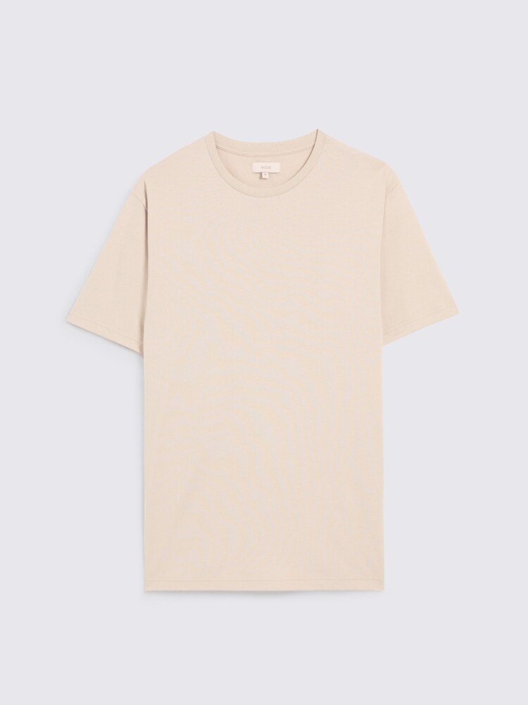 MOSS Natural Crew Neck T-Shirt - Image 4 of 4