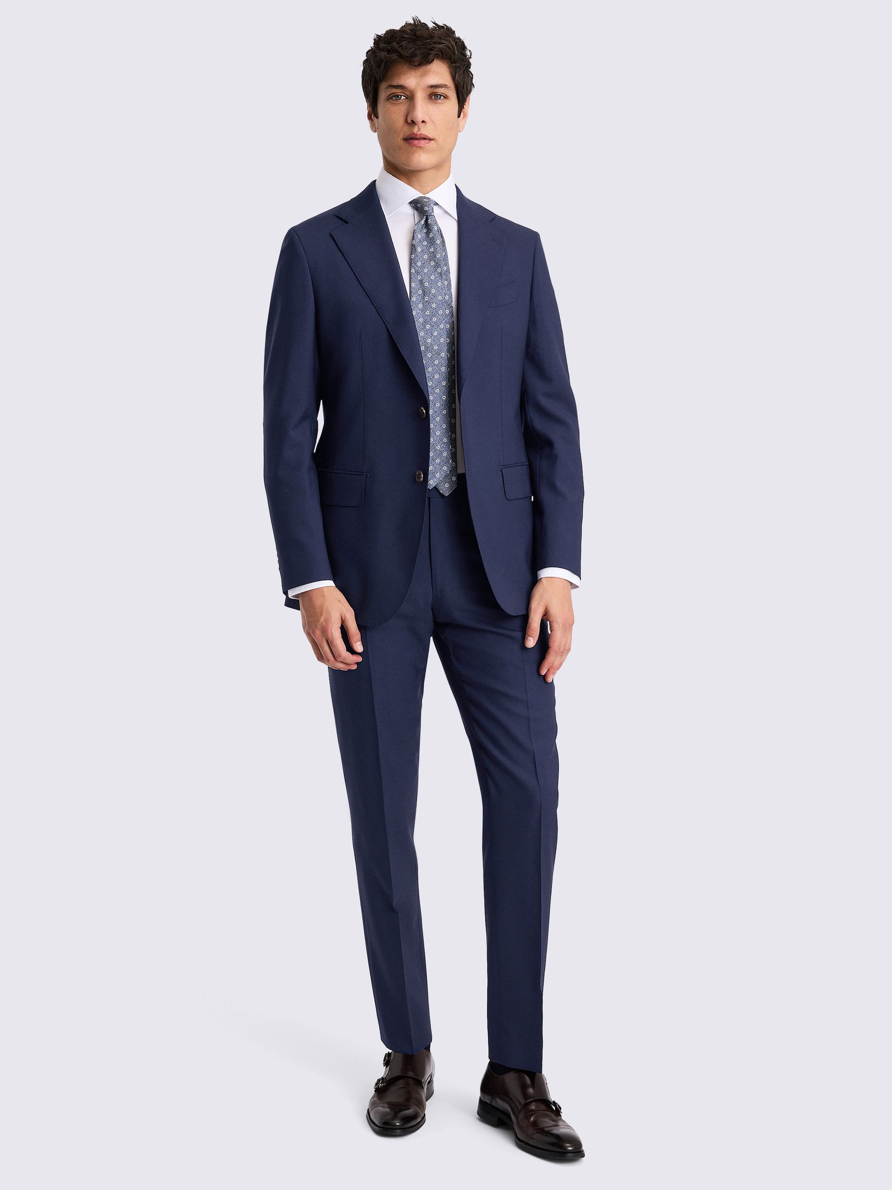 BREMA MENICHETTI ネイビー ジャケット Buy MOSS Bright Blue Tailored Fit Italian Suit Jacket from Next USA