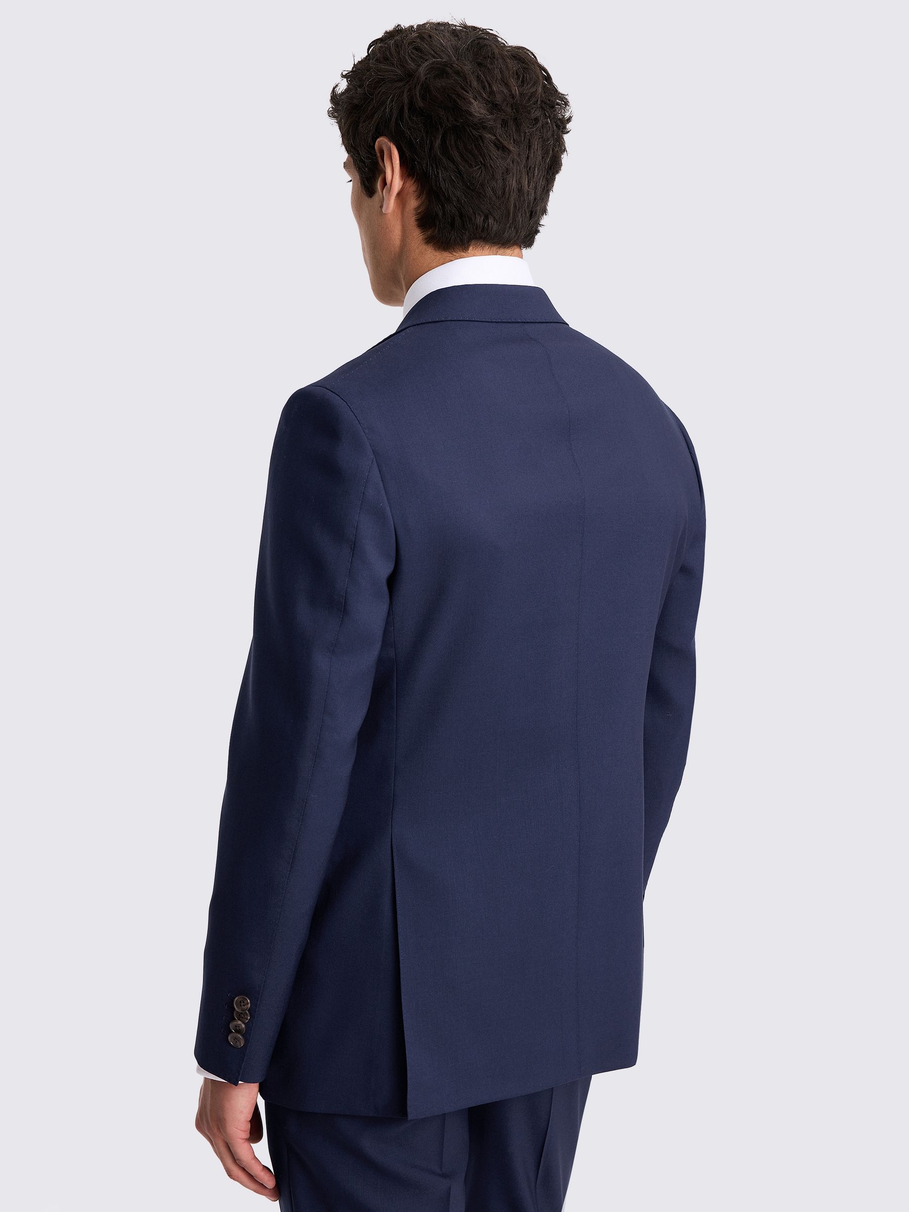 Buy MOSS Bright Blue Tailored Fit Italian Suit Jacket from Next USA
