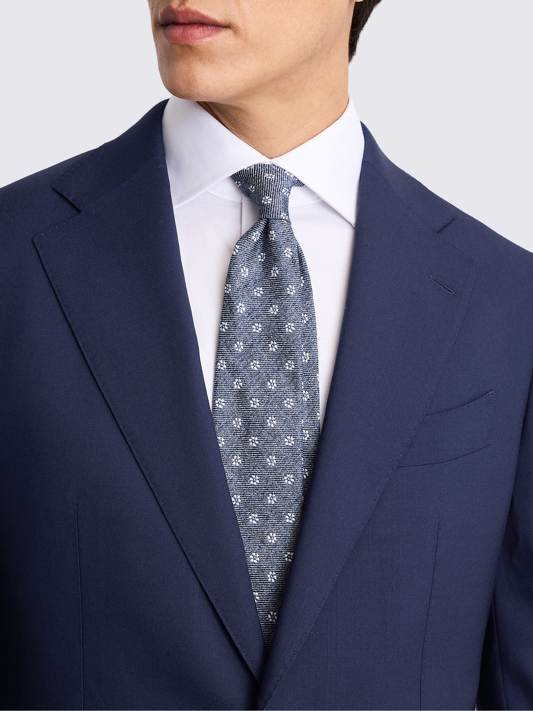 Buy MOSS Bright Blue Tailored Fit Italian Suit Jacket from Next USA