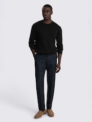 MOSS Black Cotton Crew Neck Jumper - Image 2 of 4