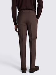 MOSS Purple Performance Tailored Fit Suit Trousers - Image 2 of 3