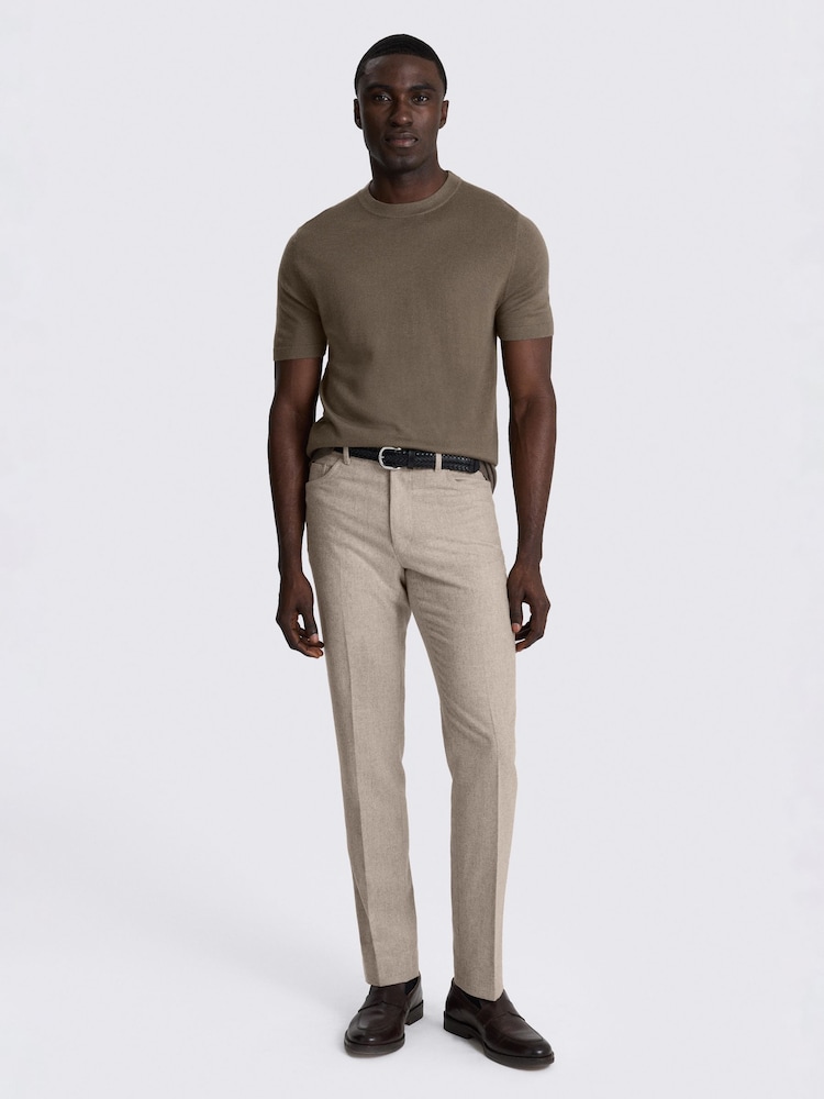 MOSS Brown Merino T-Shirt - Image 2 of 4