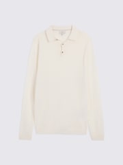 MOSS Natural Merino Polo Shirt - Image 4 of 4