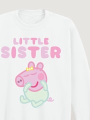 Brands In White Peppa Pig Evie Sweat Top - Image 2 of 3