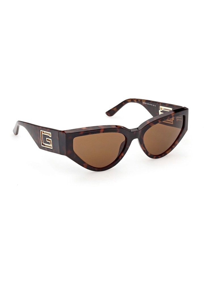 Guess Brown Injected Sunglasses - Image 2 of 8 Guess Brown Injected Sunglasses - Image 2 of 8