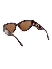 Guess Brown Injected Sunglasses - Image 6 of 8