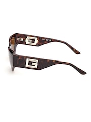 Guess Brown Injected Sunglasses - Image 7 of 8