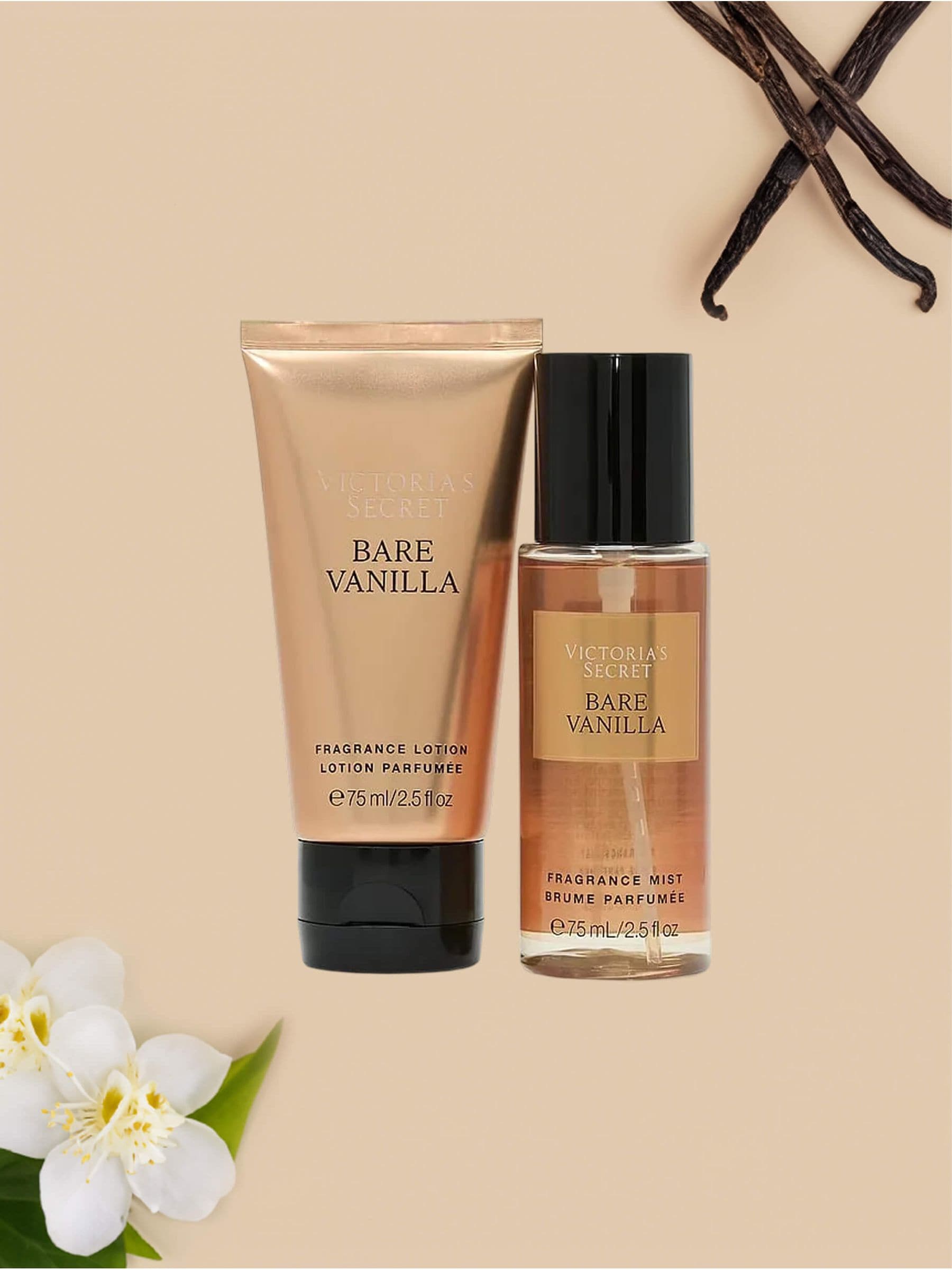 Victoria’s Secret (bare vanilla 10 set) Set cadou Victoria Secret, Bare Vanilla gift set, spray corp 75 ml