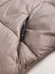 Grey Shower Resistant Padded Coat (3-16yrs) - Image 9 of 10