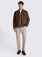 MOSS Brown Harrington Jacket - Image 2 of 5