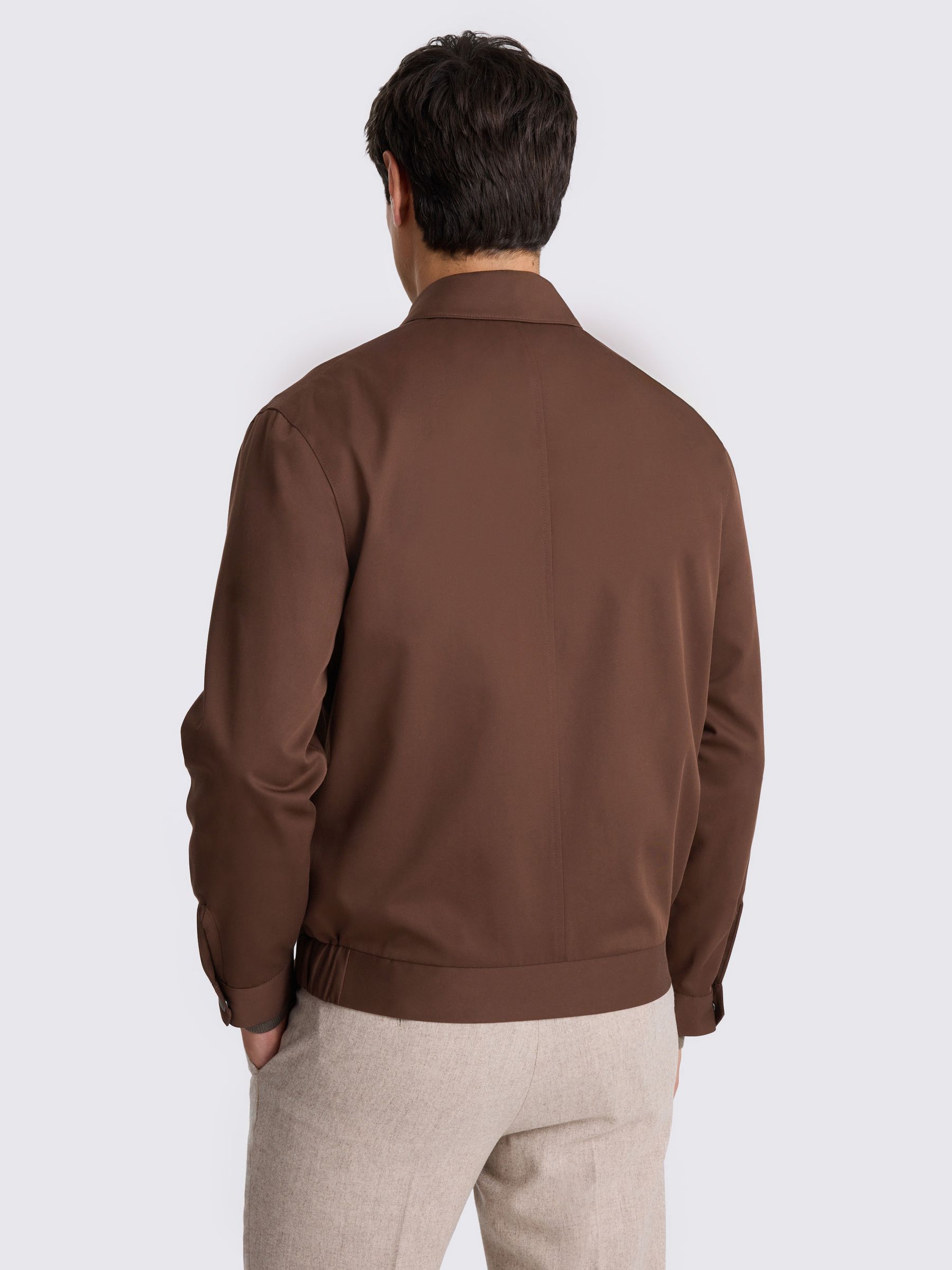 Comprar Castaño oscuro - Chaqueta Harrington MOSS from Next Spain