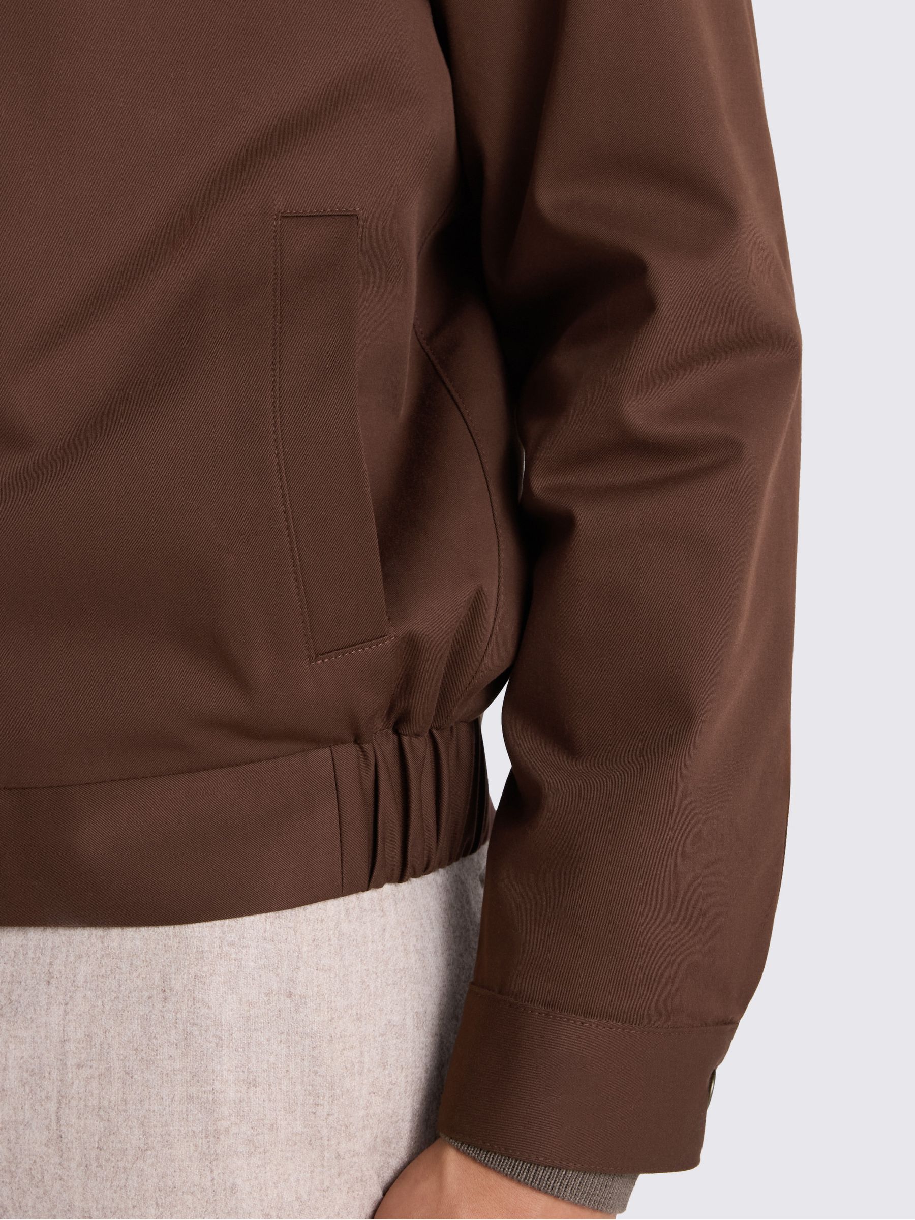 Comprar Castaño oscuro - Chaqueta Harrington MOSS from Next Spain