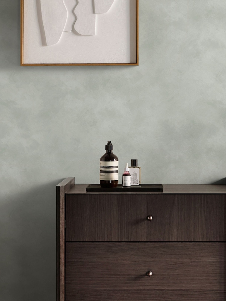 MADE.COM Sage Limewash Shae A4 Wallpaper Sample - Image 4 of 4