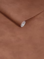 MADE.COM Terracotta Limewash Shae A4 Wallpaper Sample - Image 3 of 4