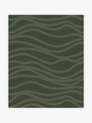 MADE.COM Moss Demi Wide Stripe A4 Wallpaper Sample - Image 1 of 2