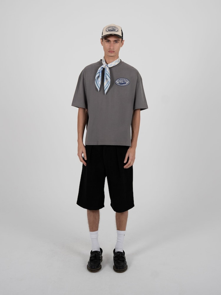 Prohibited Grey Racecore T-Shirt - Image 1 of 5