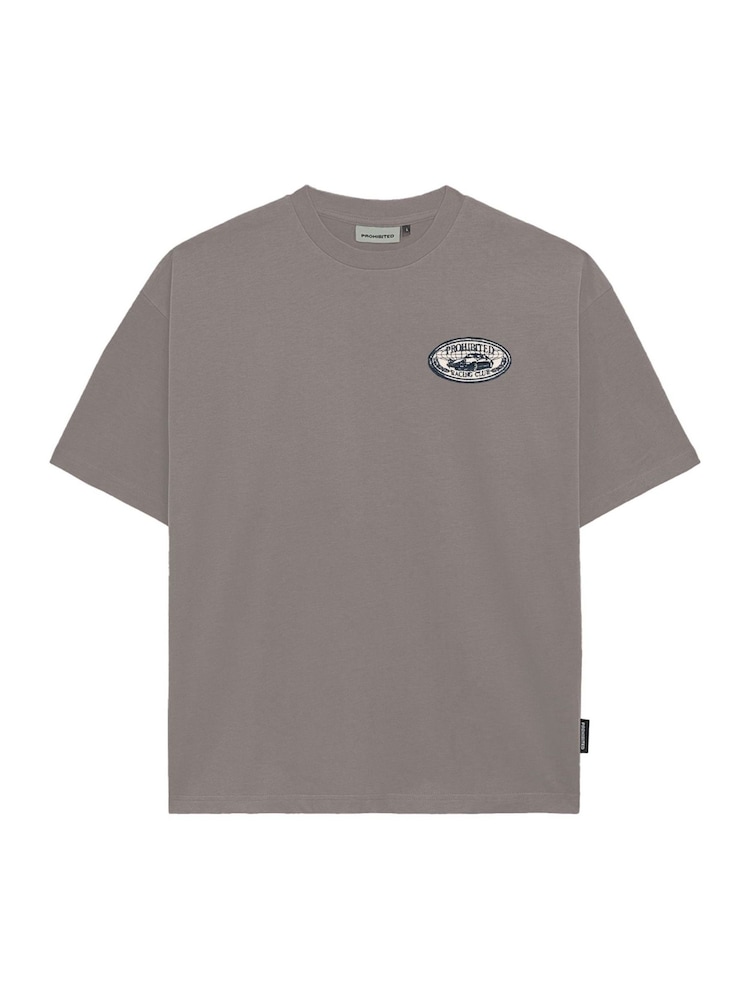 Prohibited Grey Racecore T-Shirt - Image 5 of 5