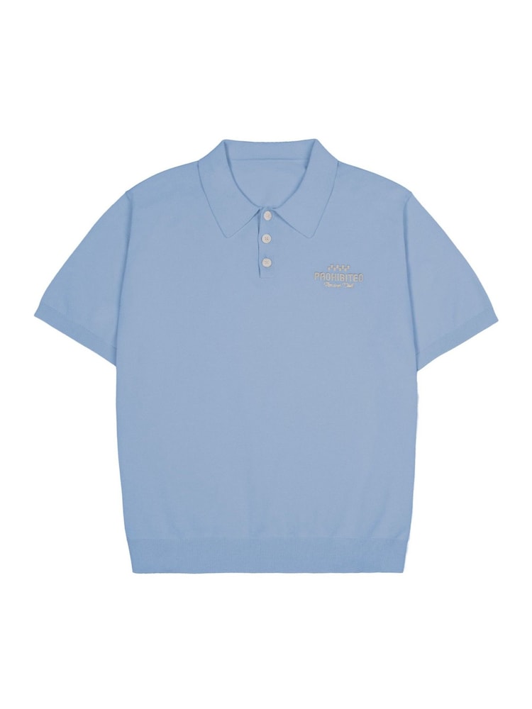 Prohibited Blue Speedtrap Polo Shirt - Image 5 of 5 Prohibited Blue Speedtrap Polo Shirt - Image 5 of 5