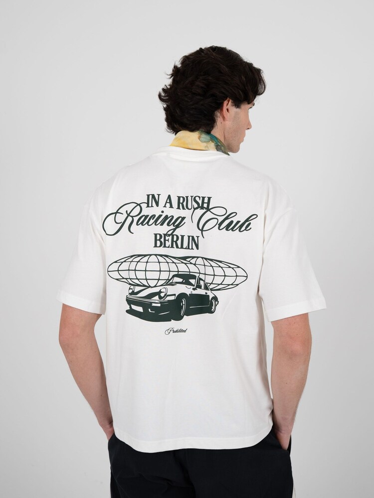 Prohibited White In A Rush T-Shirt - Image 2 of 6