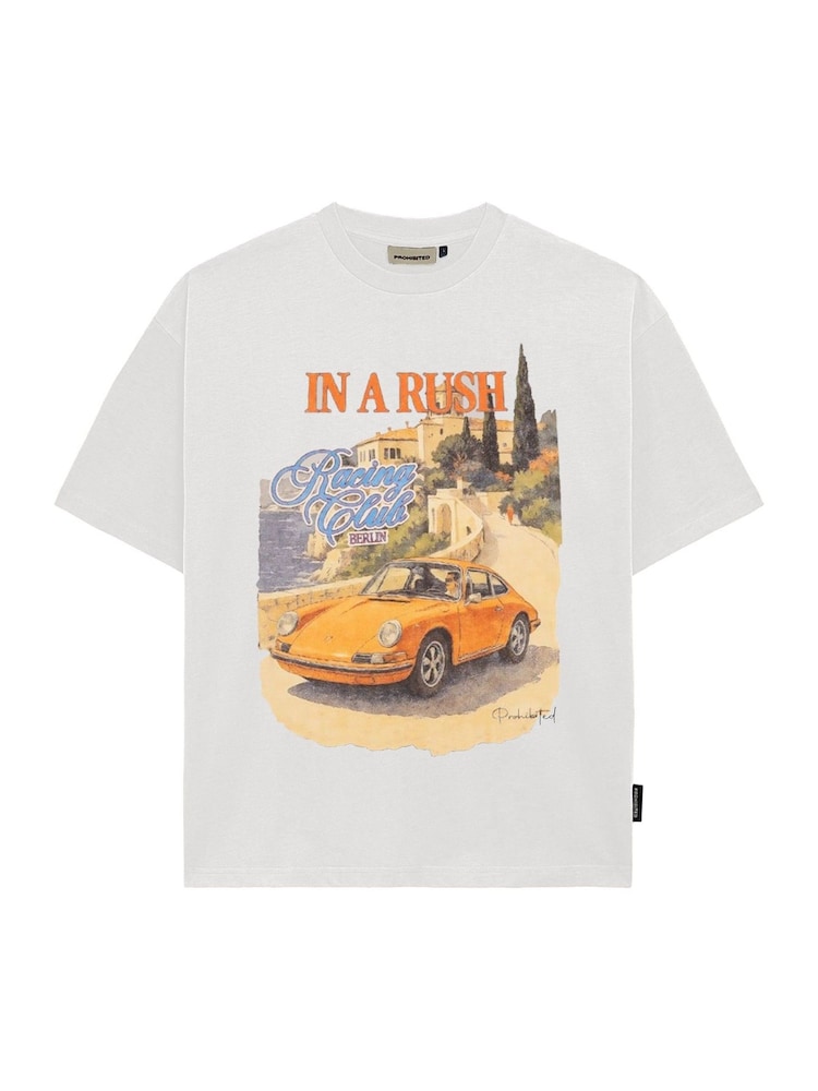 Prohibited White Speeding T-Shirt - Image 7 of 7