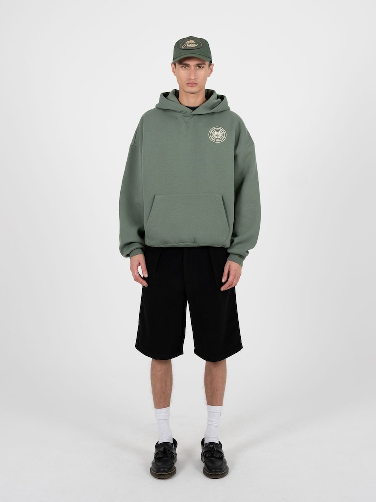 Prohibited Green Horse Racer Hoodie - Image 2 of 6