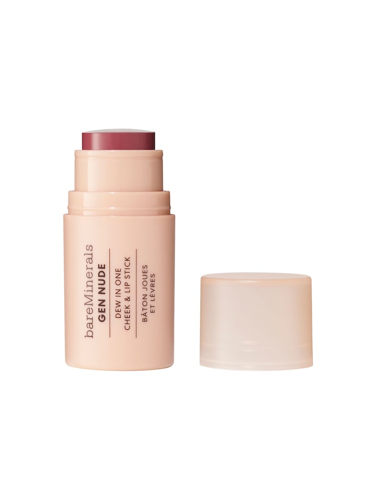 bareMinerals GEN NUDE Dew in One Cheek + Lip Stick - Image 1 of 8 bareMinerals GEN NUDE Dew in One Cheek + Lip Stick - Image 1 of 8