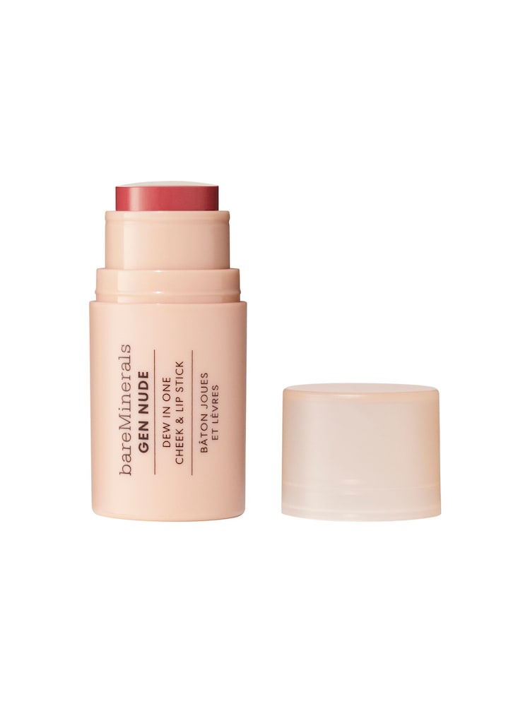 bareMinerals GEN NUDE Dew in One Cheek + Lip Stick - Image 1 of 8 bareMinerals GEN NUDE Dew in One Cheek + Lip Stick - Image 1 of 8
