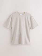 Neutral Regular Fit Heritage Herringbone T-Shirt - Image 1 of 3