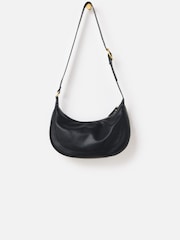 Oliver Bonas Ida Black Sling Crossbody Bag - תמונה 2 מתוך 7