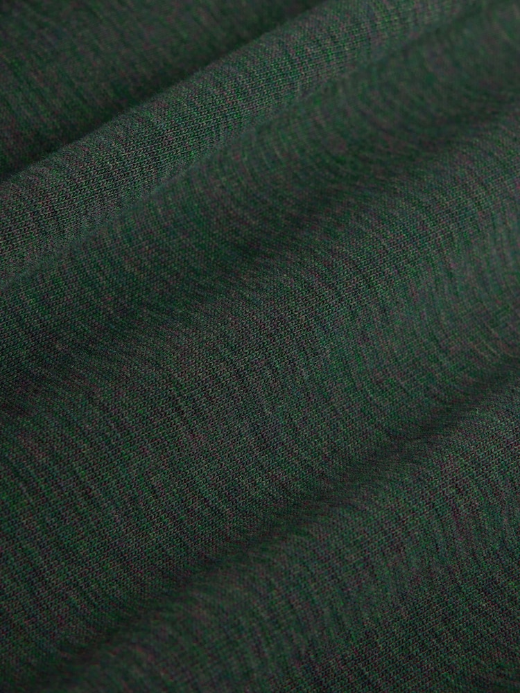 Green Marl Relaxed Fit Heavyweight T-Shirt - Image 7 of 7