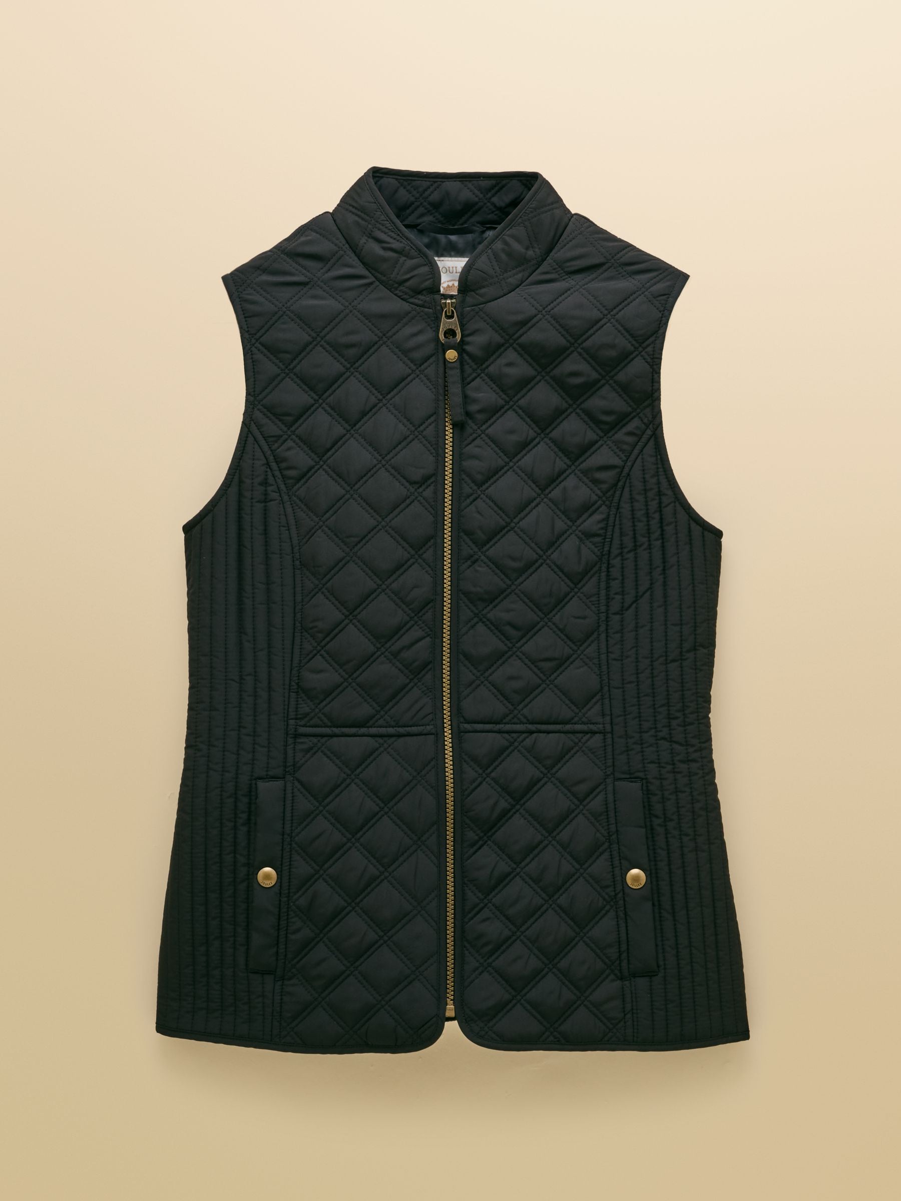 Buy Joules Minx Black Showerproof Diamond Quilted Gilet from Next USA