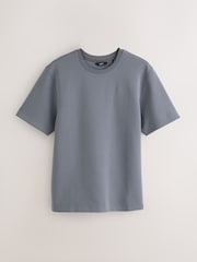 Grey Regular Fit Motionflex Soft Heavyweight T-Shirt - Image 5 of 7