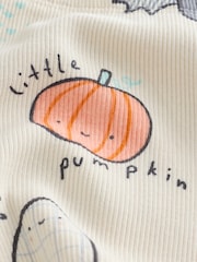 Charcoal Halloween-Figurmotiv - Baby-Set mit Sweatshirt und Leggings (0Monate–2Jahre) - Bild 15 von 15
