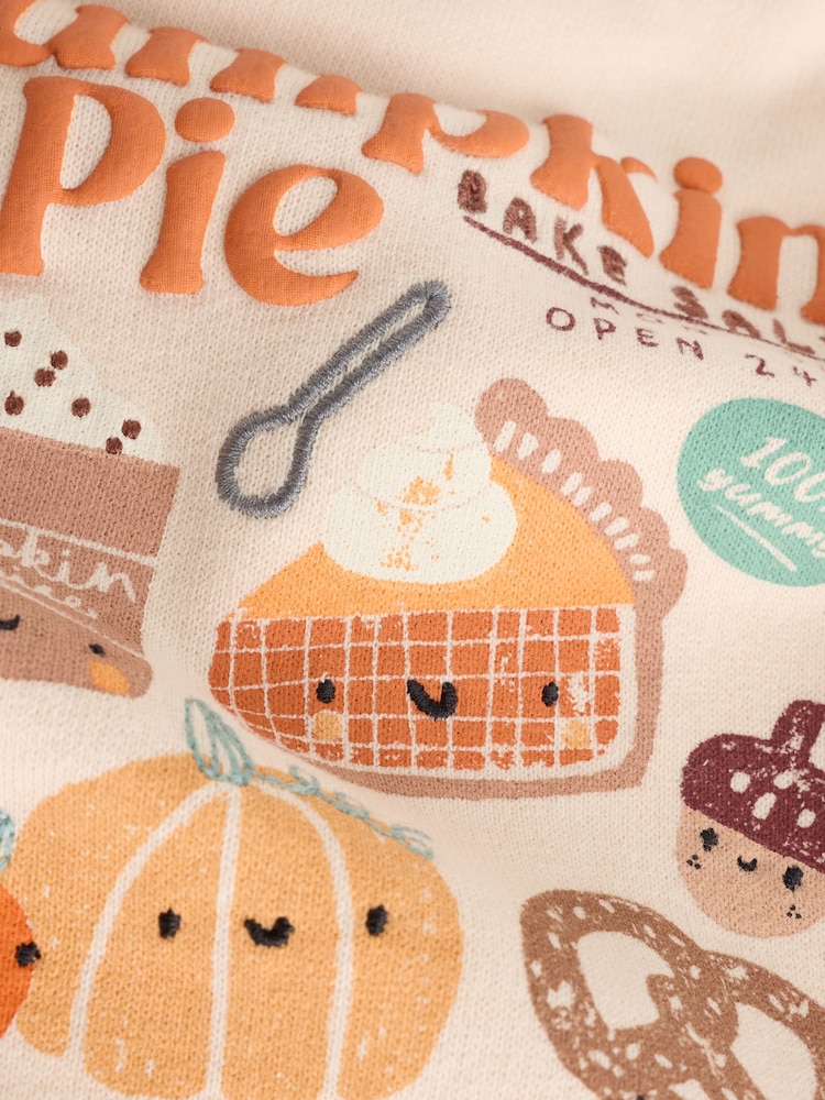 Neutral Pumpkin Slogan Sweat and Legging Baby Set (0mths-2yrs) - Image 14 of 14 Neutral Pumpkin Slogan Sweat and Legging Baby Set (0mths-2yrs) - Image 14 of 14