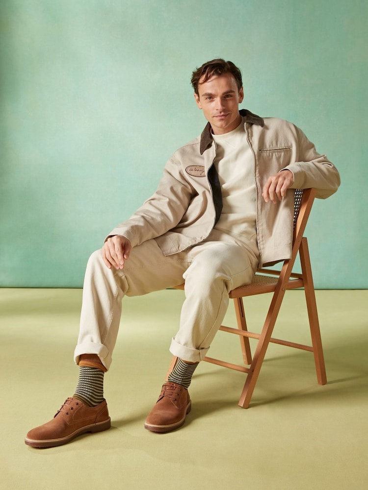 Hush Puppies Brown Guy Lace Up Shoes - Image 1 of 6