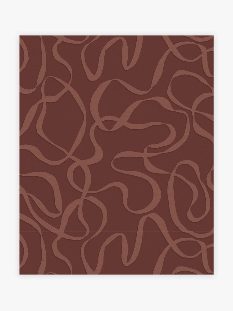 MADE.COM Purple Varri 10M Wallpaper - Image 1 of 2