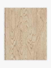 MADE.COM Light Timber Orly 10M Wallpaper - Image 1 of 2