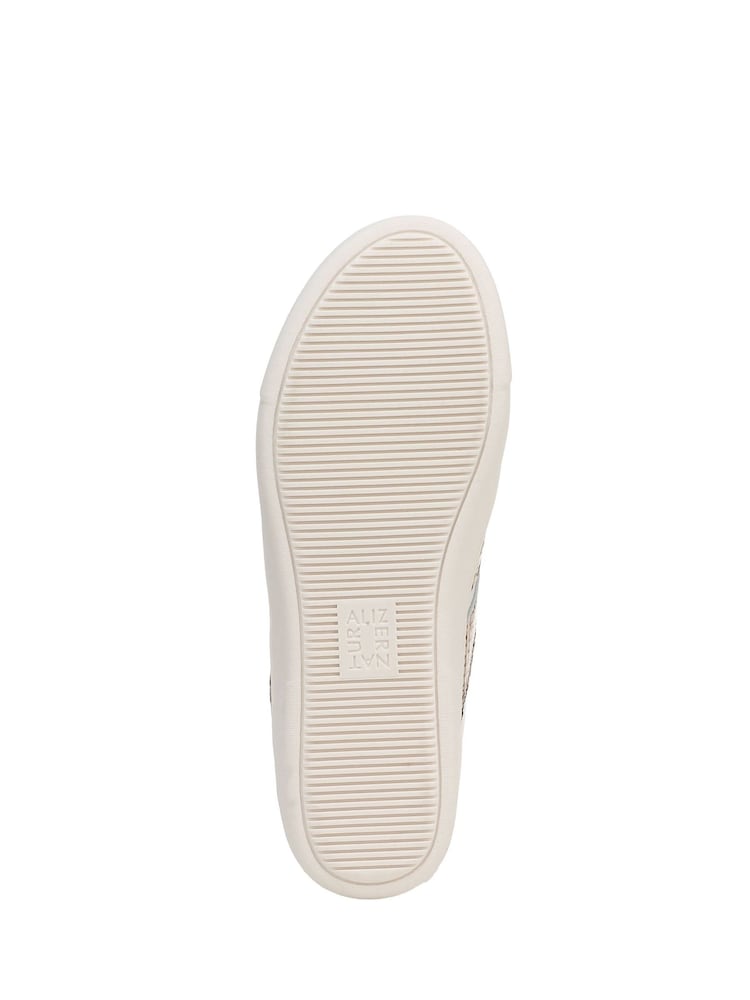 Naturalizer Medina Wide Fit Lace-Up White Trainers - Image 7 of 7